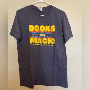 Books are Magic Brooklyn NYC Bookstore T-shirt